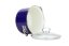 Smaltovaný hrnec se skleněnou poklicí ø 20 cm - 3,6 l - ECO-CERAMIC modrý | BELIS