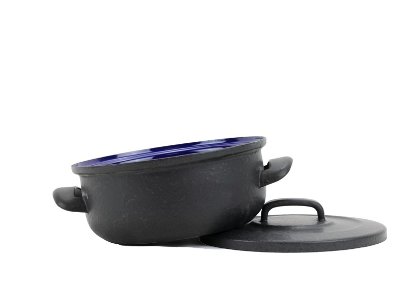 Smaltovaný kastrol s poklicí ø 20 cm - 2.3 l - BSE | BELIS