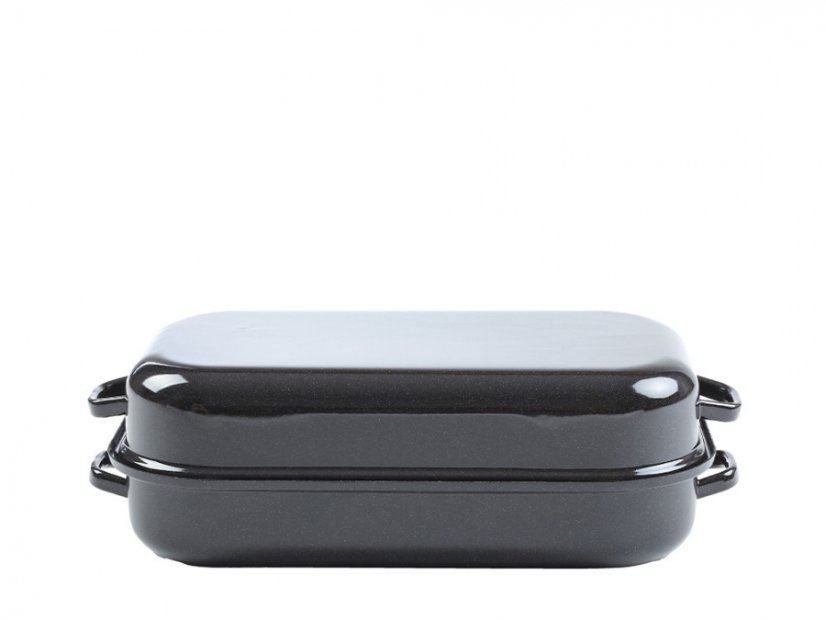 Smaltovaný dvoupekáč rovný 25x16 cm - 2.2 l - PEKÁČE | SFINX
