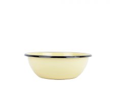 Smaltovaná miska ø 19 cm - 1.5 l krémová
