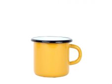 Smaltovaný hrnek ø 8 cm - 0.35 l hořčicový