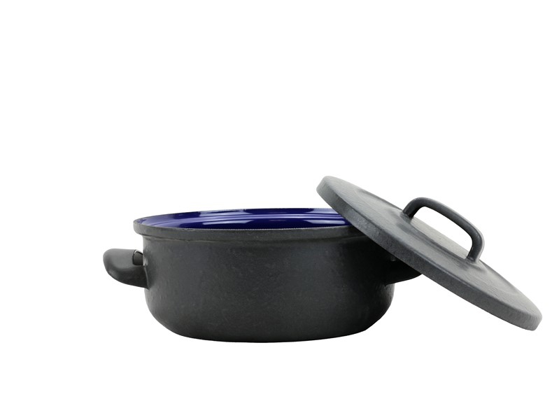 Smaltovaný rendlík s poklicí ø 20 cm - 2.3 l - BSE | BELIS