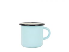 Smaltovaný hrnek ø 8 cm - 0.35 l tyrkysový