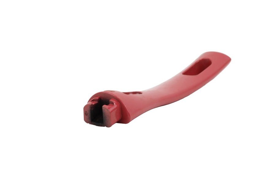 Plastové držadlo na pánev 24 cm tmavě růžová