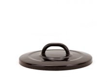 Smaltovaná poklice ø 24 cm - STANDARD hnědý | SFINX