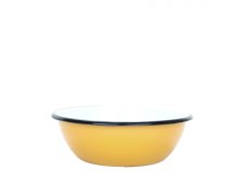 Smaltovaná miska ø 19 cm – 1,5 l horčicová