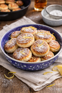 Masopust bez výčitek: bezlepkové tvarohové šišky na smaltované pánvi BELIS BSE