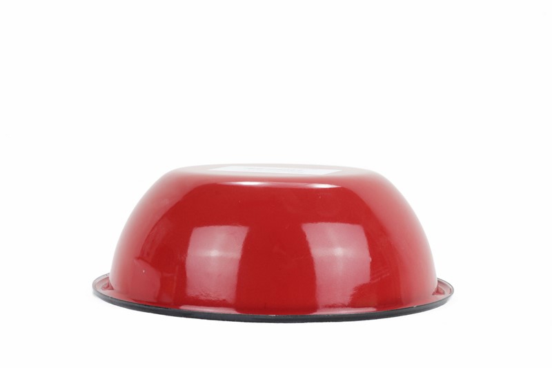 Smaltovaná miska ø 19 cm - 1.5 l červená