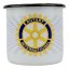 Smaltovaný hrnek ø 8 cm - 0.35 l bílý ROTARY