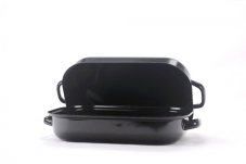 Smaltovaný dvoupekáč rovný 25x16 cm - 2.2 l - PEKÁČE | SFINX