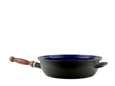 Smaltovaná pánev s odnímatelným držadlem ø 28 cm - BSE | BELIS