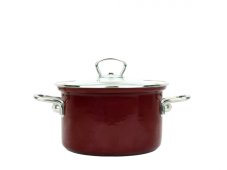Smaltovaný hrnec s poklicí ø 18 cm - 2.6 l - ECO-CERAMIC | BELIS
