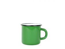 Smaltovaný hrnek ø 7 cm - 0.25 l tmavě zelený