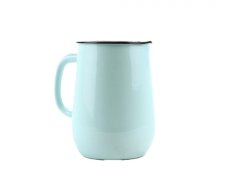 Smaltovaný džbán ø 11.5 cm - 2.5 l tyrkysový