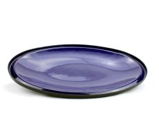 Smaltovaná oválná poklice 32x24 cm - BSE | BELIS