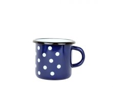 Smaltovaný hrnek ø 8 cm - 0.35 l modrý