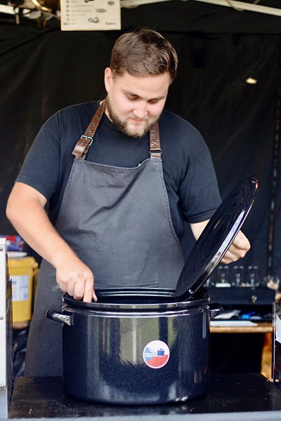 Smaltovaný rendlík ø 48 cm - 40 l - GASTRO | BELIS - 2 jakost