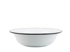 Smaltovaný lavor ø 40 cm - 8 l bílý