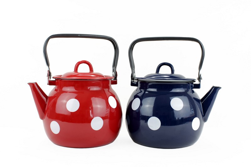 Smaltovaný čajník - 3.5 l modrý