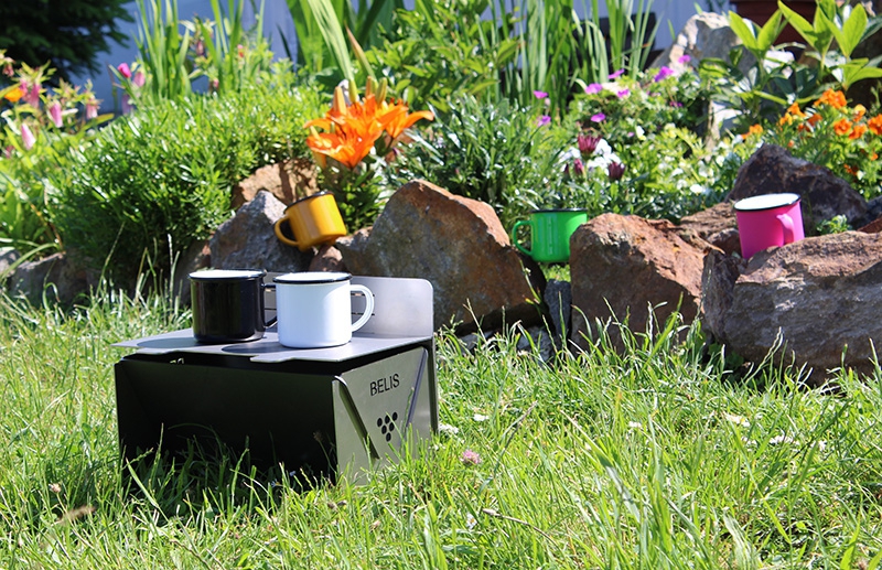 Smaltovaný hrnek ø 8 cm - 0.35 l bílý - ČESKÝ PLECHÁČEK | BELIS