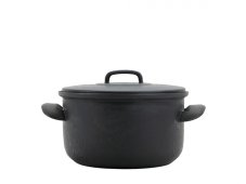 Smaltovaný hrnec s poklicí ø 16 cm - 1.5 l - BSE | BELIS