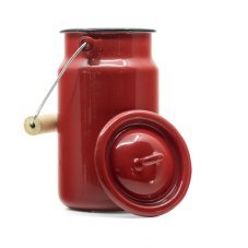 Smaltovaná bandaska červená 1,9l