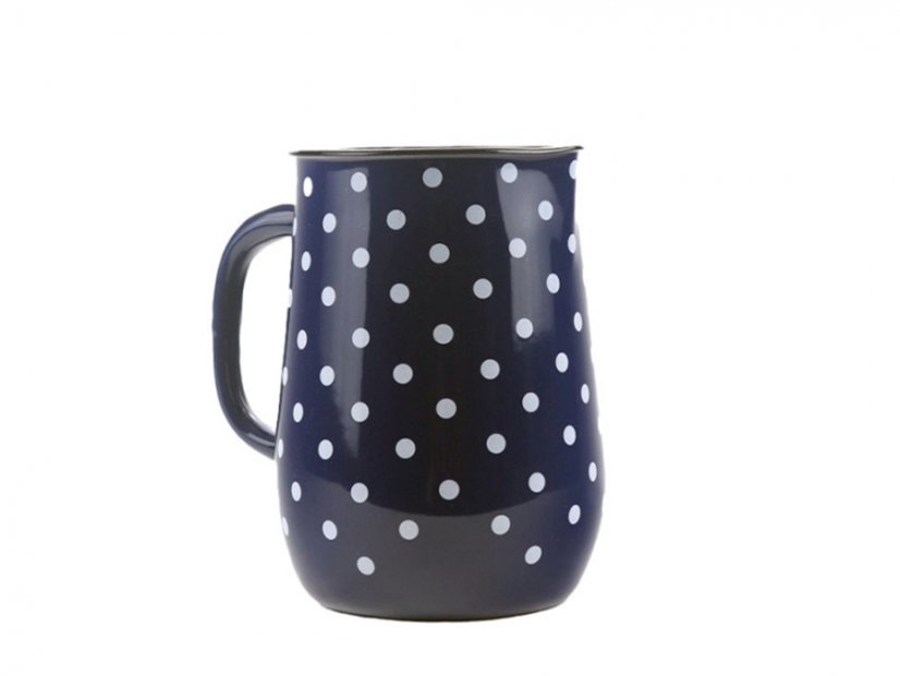 Smaltovaný džbán ø 11.5 cm - 2.5 l modrý